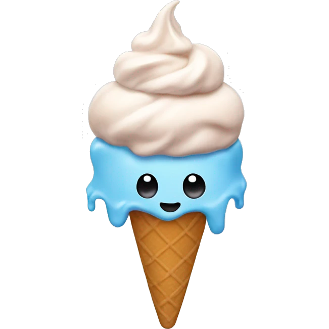 Ice cream emoji