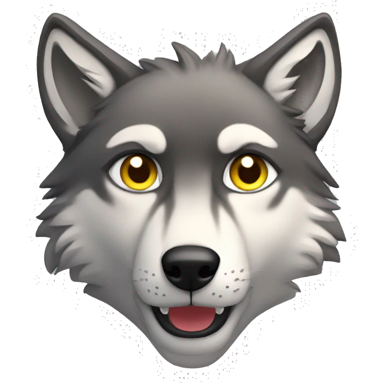gay wolf emoji