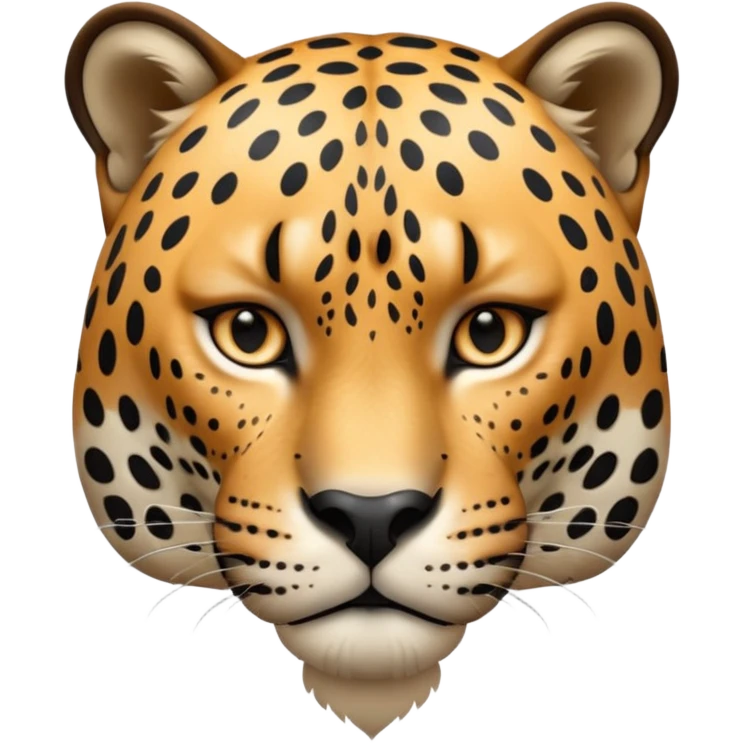 A high-resolution photo-realistic digital illustration of a baby jaguar, chest upward A high-resolution, photo-realistic digital illustration of a majestic jaguar emoji