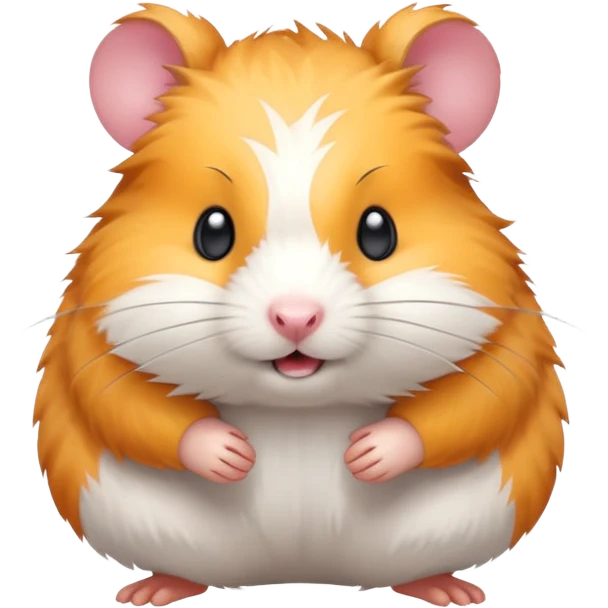 Chaotic hamster emoji