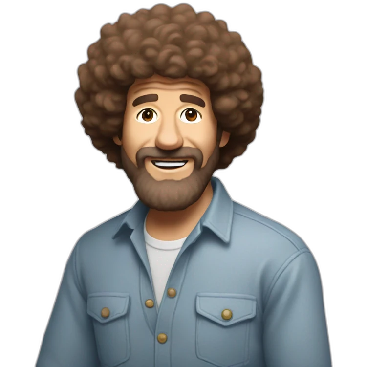 Bob Ross emoji