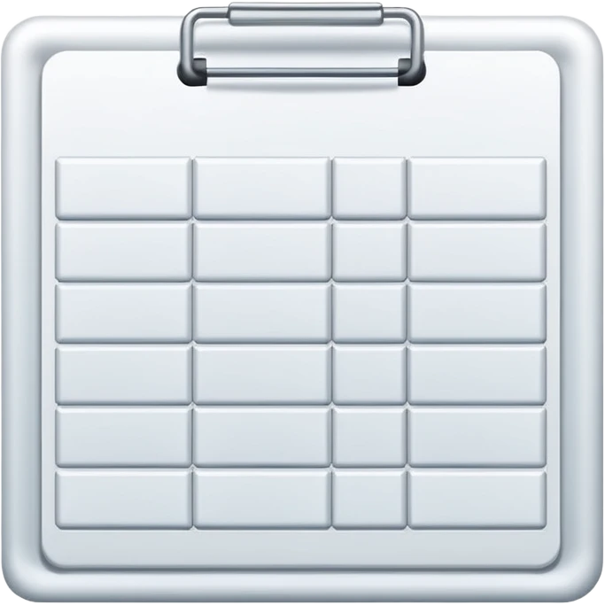 document sheet with structured blocks emoji