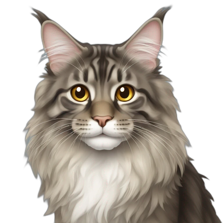 maine coon cat emoji