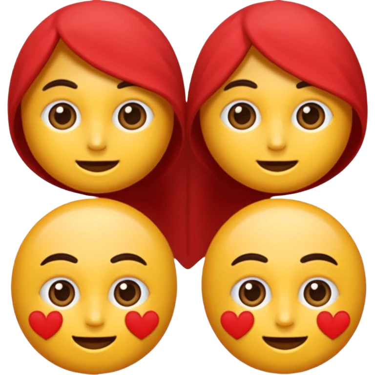 Смайлик Сердце с буквой а emoji