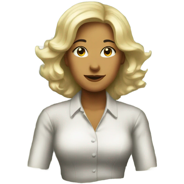 Old money girl emoji