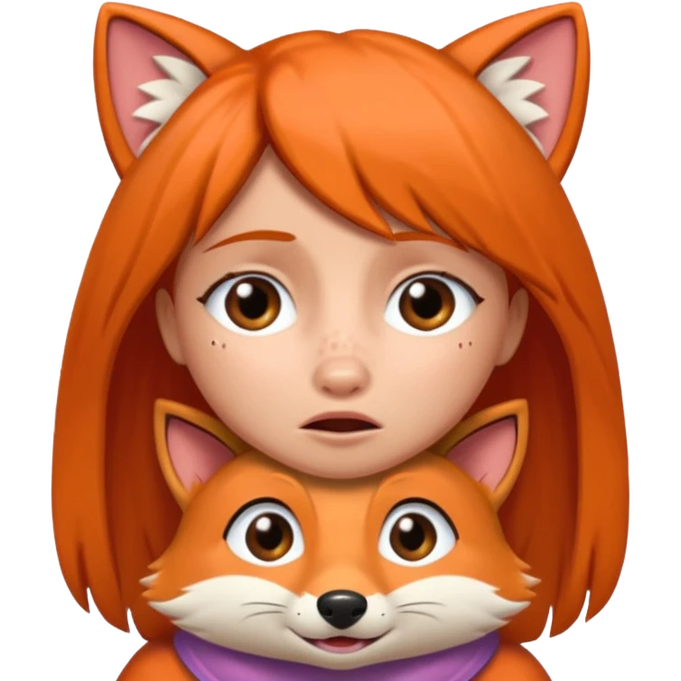 Make Dora and Swiper the fox crying emoji
