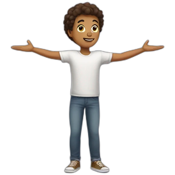 T pose emoji