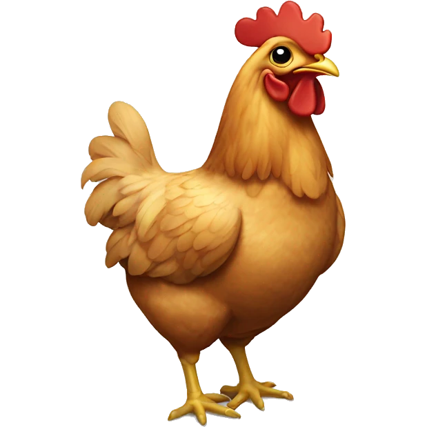 chicken emoji