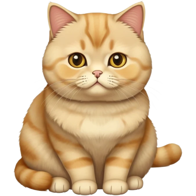  a Golden Shaded British shorthair emoji