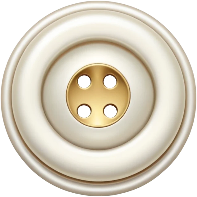 tailor's button and thread emoji