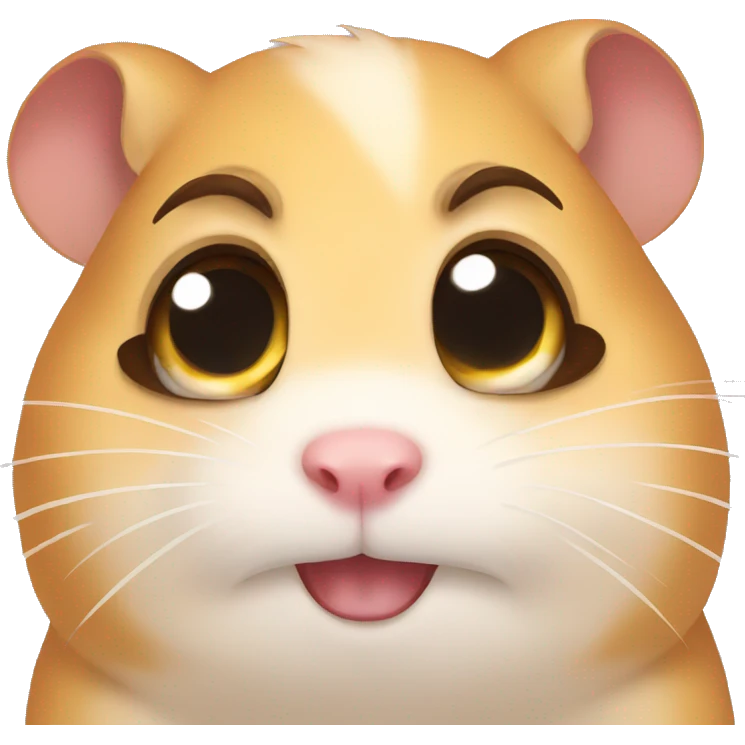 crying hamster emoji