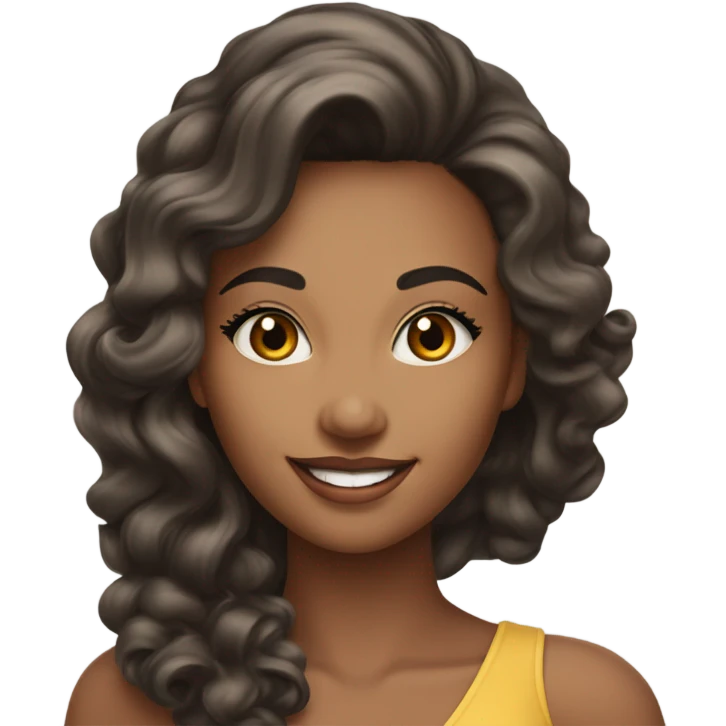pretty girl emoji