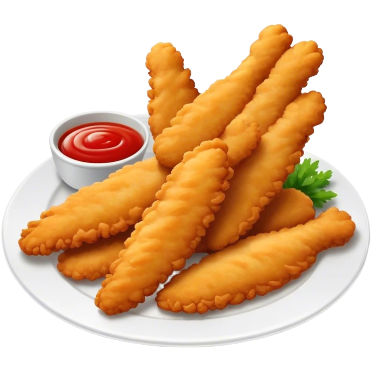 Chicken finger emoji