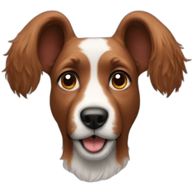 dog big hairy ears emoji