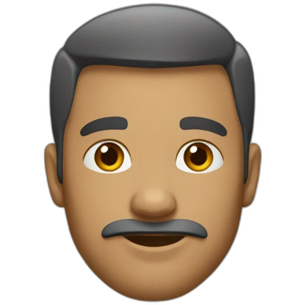 Мужчина за ноутбуком злиться emoji