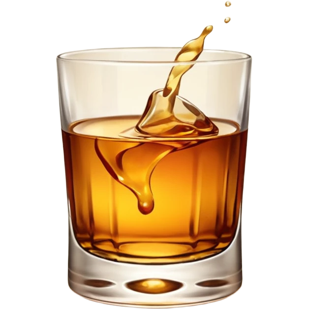 glass of whiskey emoji