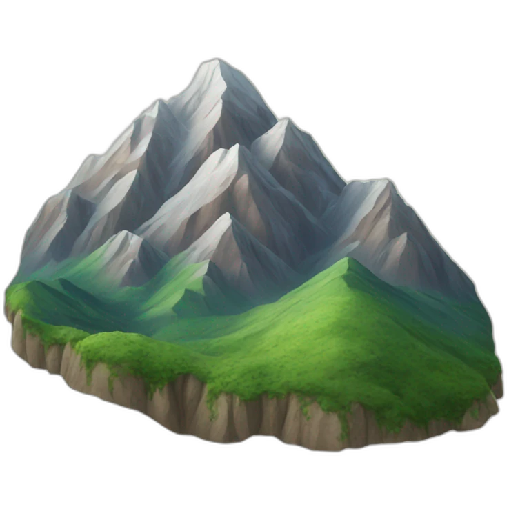 mountains emoji