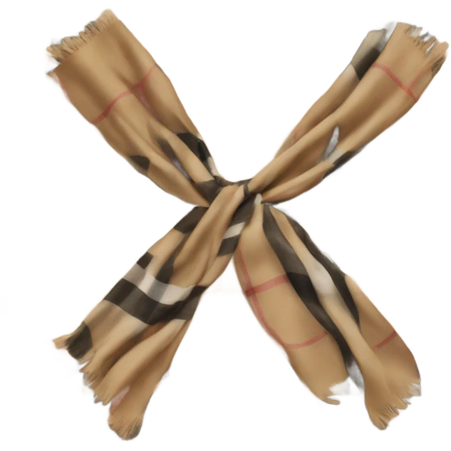 Burberry scarf  emoji