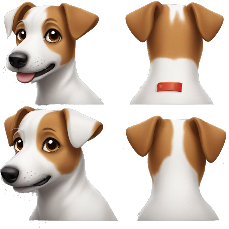 Dog jack russel emoji