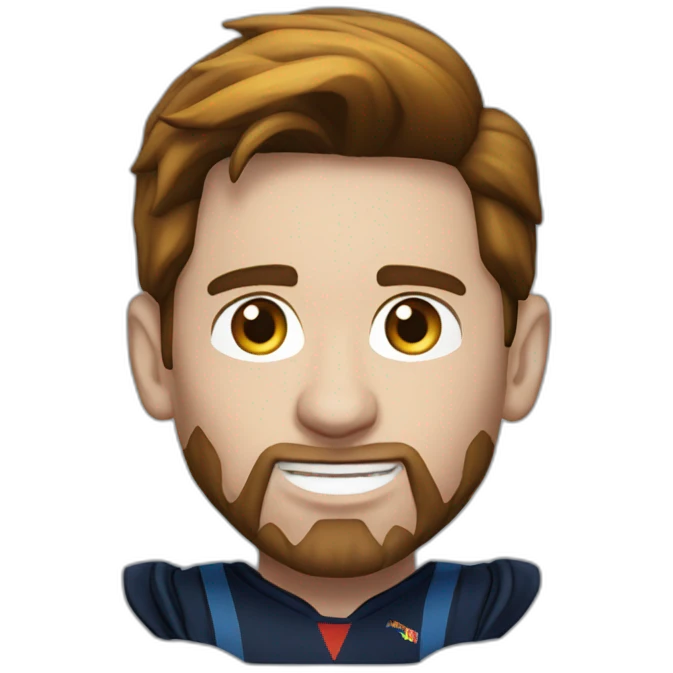 lionel messi magician emoji