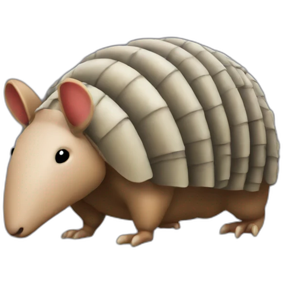 Armadillo navideño emoji
