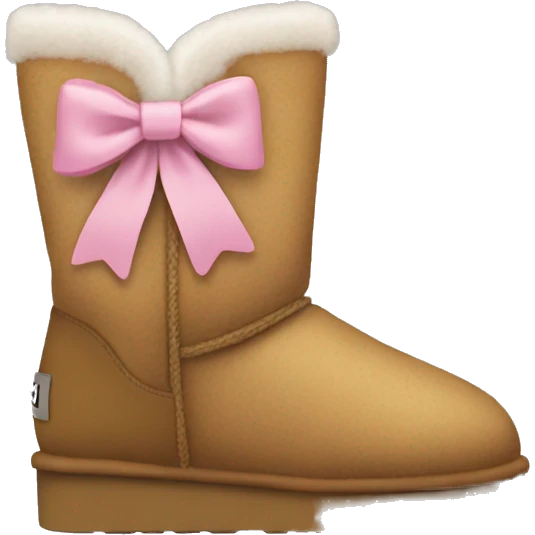 Uggs with bows emoji