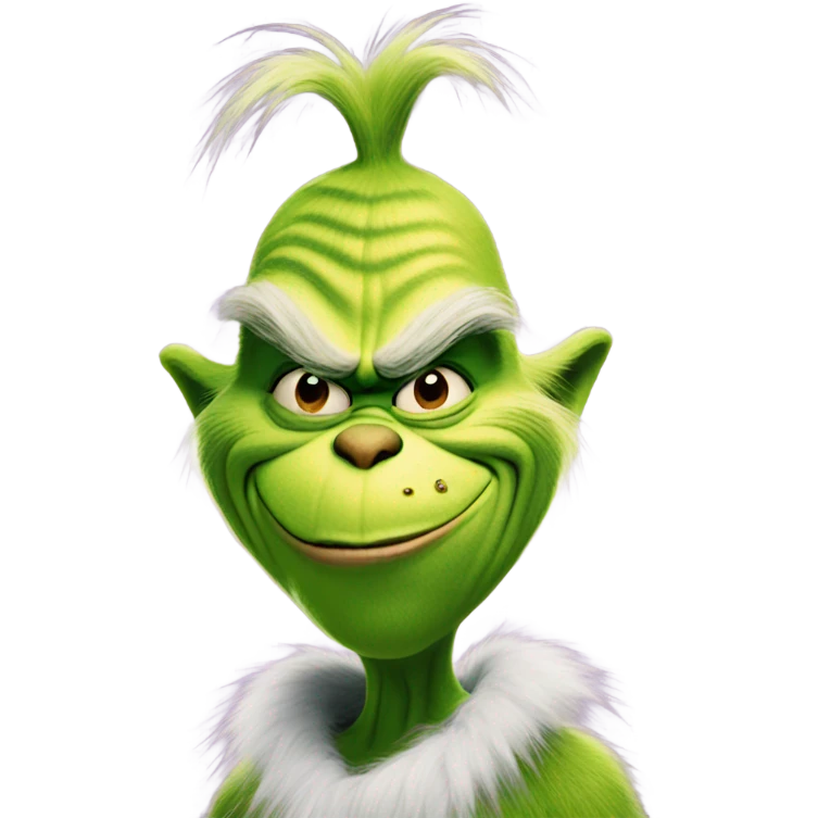 The grinch emoji