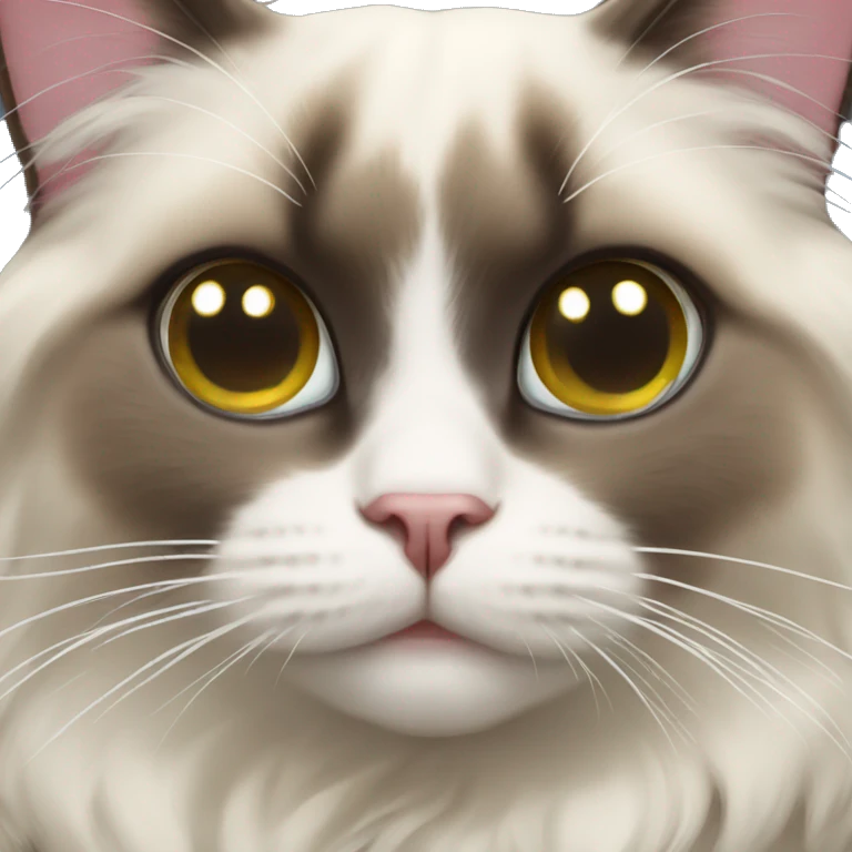 Ragdoll cat emoji