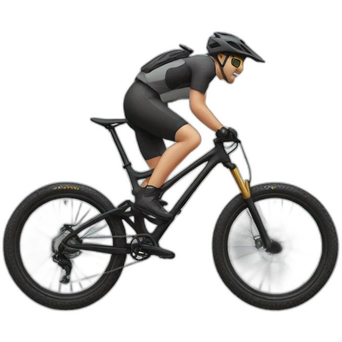 mtb biker emoji