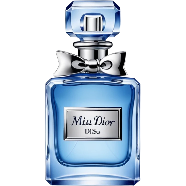 Miss Dior pefume  blue emoji