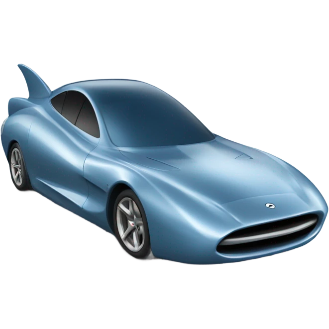 Shark racecar  emoji