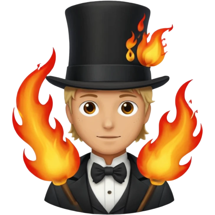 Sabo l'empereur des flammes de one piece emoji