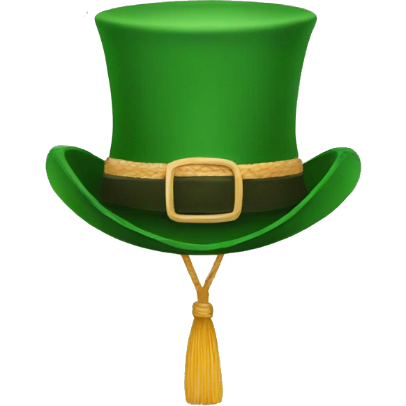 ireland hat upside down emoji