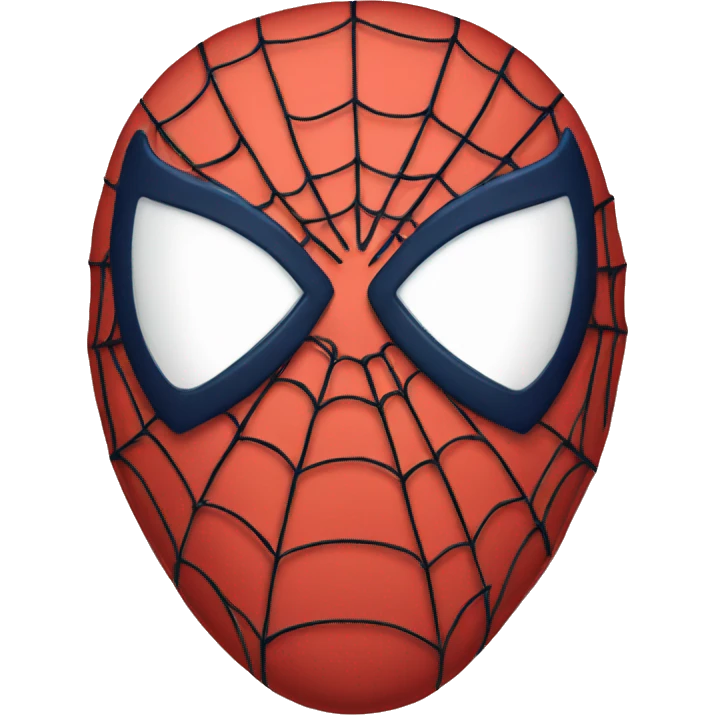Spiderman mask emoji