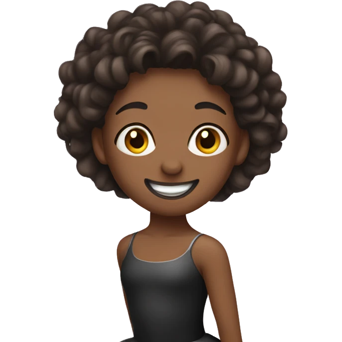Ballet dancer with braces emoji