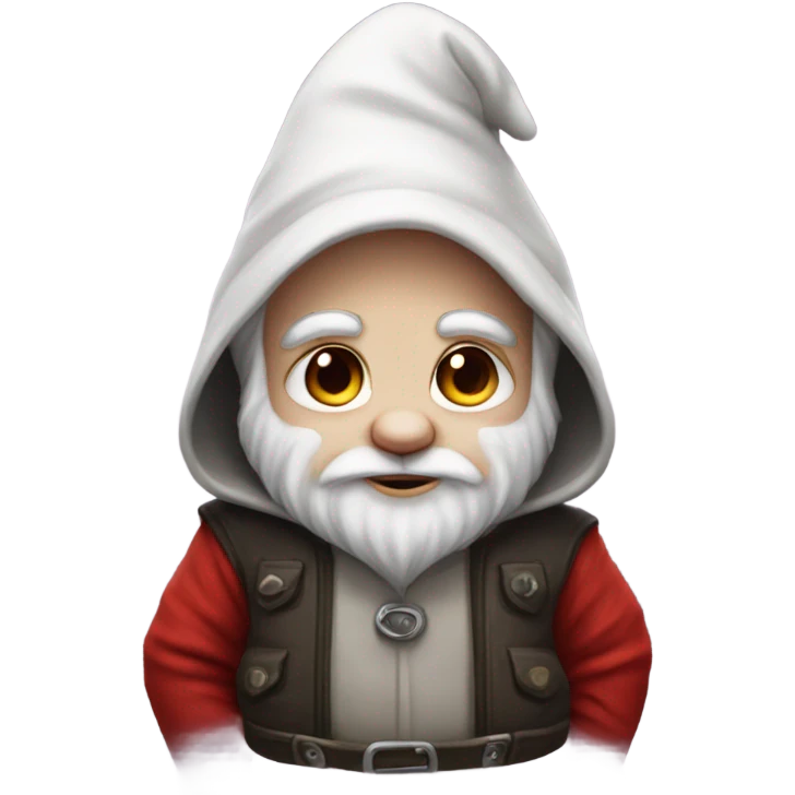 Gnome in panda onesie  emoji