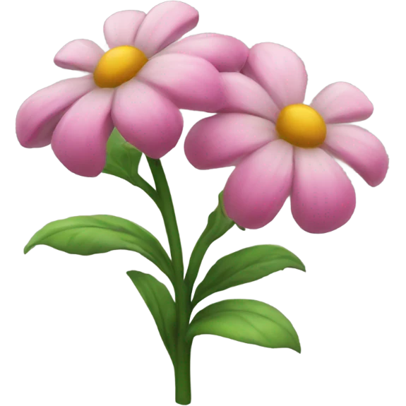 Realistic flowers emoji