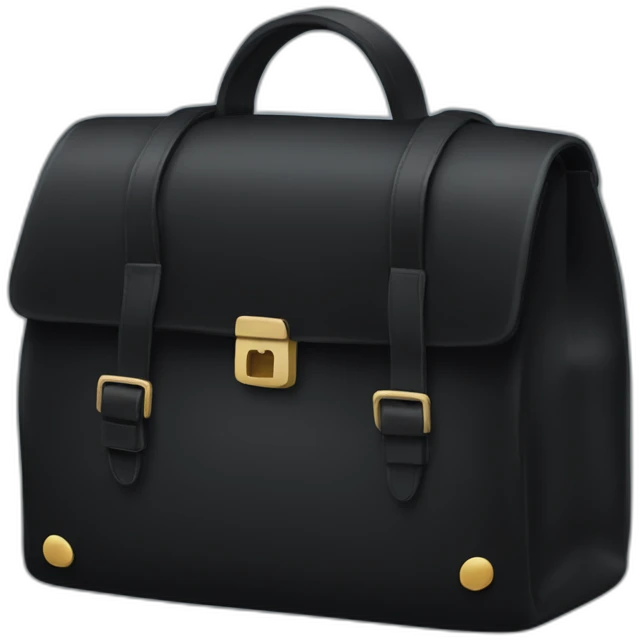 black bag emoji
