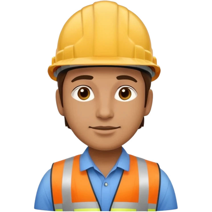 civil engineer wearing hard hat emoji