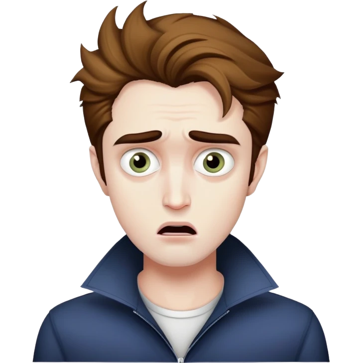 Эдвард из сумерек в шоке emoji