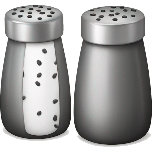 salt and pepper shaker emoji