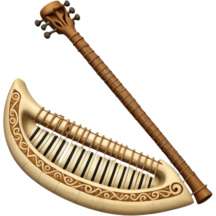 prehistoric musical instrument emoji