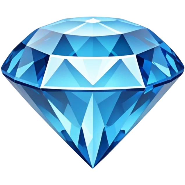 blue diamond emoji
