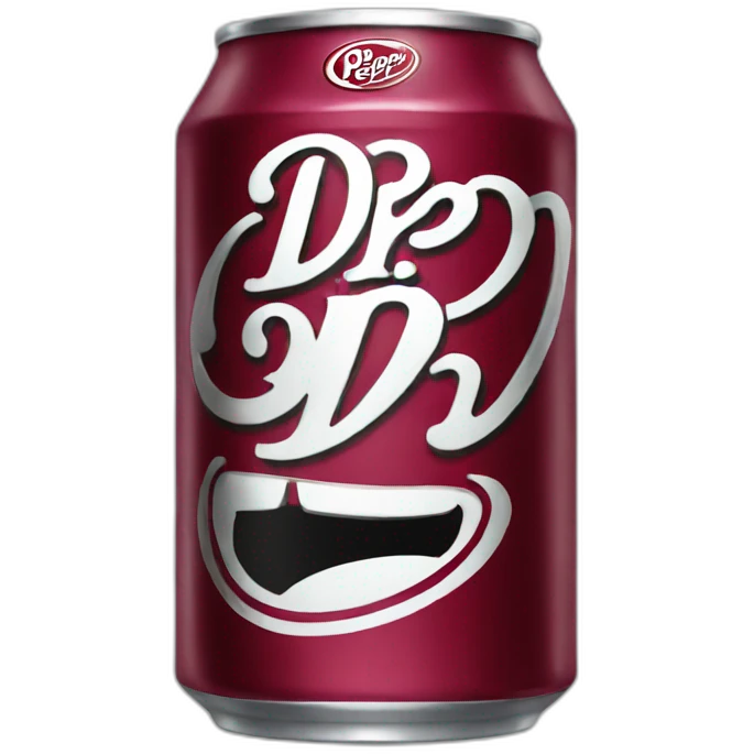 Dr pepper can icon emoji