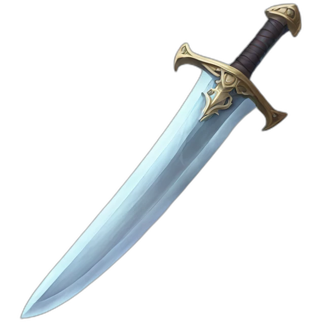 ghost-sword emoji