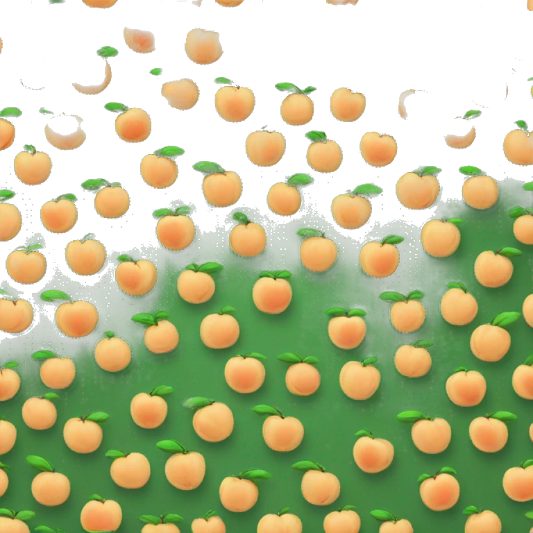 green peach emoji