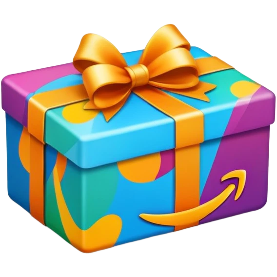 gift card with logo amazon emoji