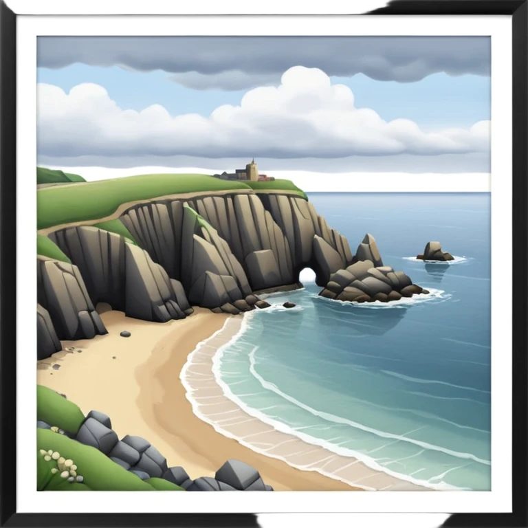 le cap hague normandy realistic emoji