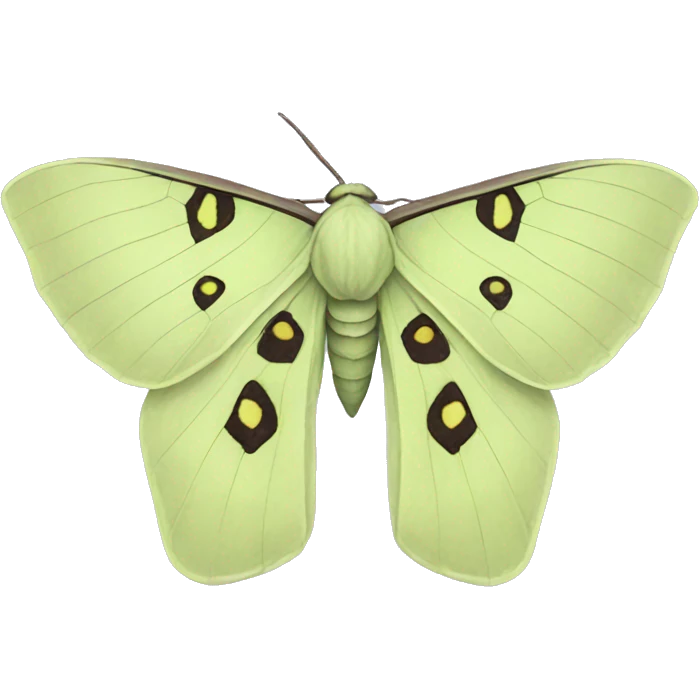 lunar moth emoji