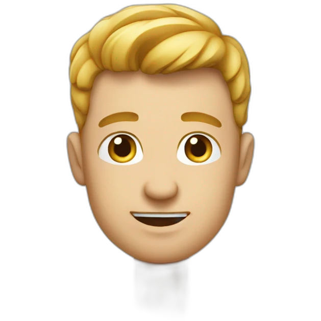 Man der den Schinkefinger zeigt emoji